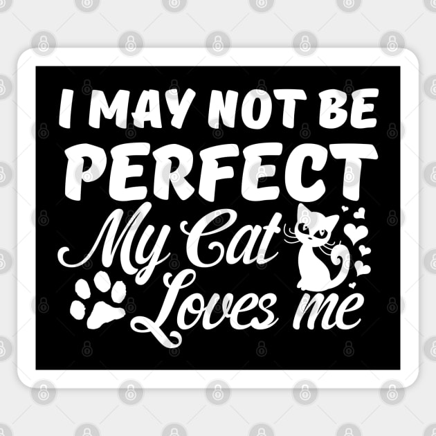 I may not be Perfect Sticker by Dojaja